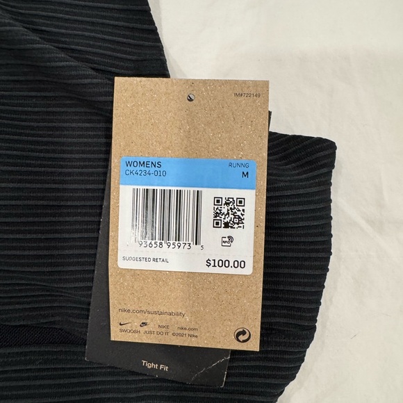 Nike Women's Black Running Bodysuit - Picture 2 of 5